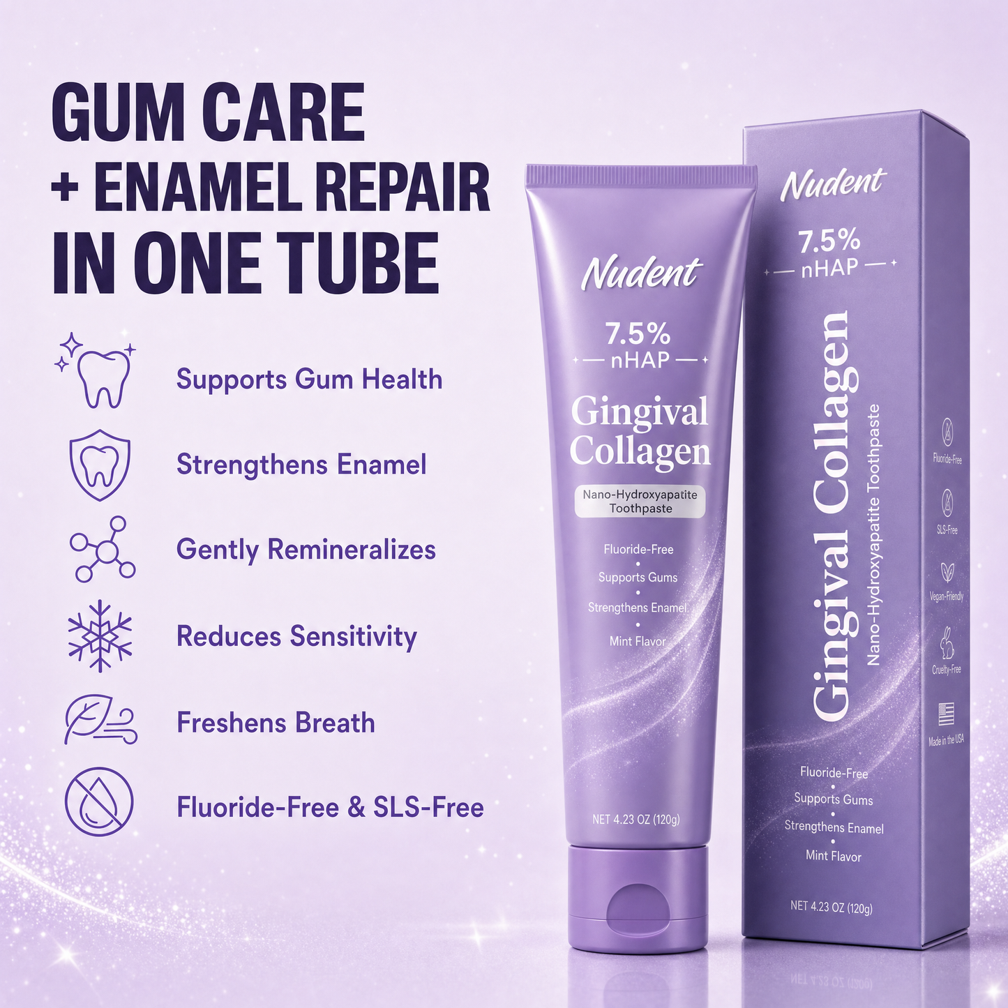 Gingival Collagen Toothpaste