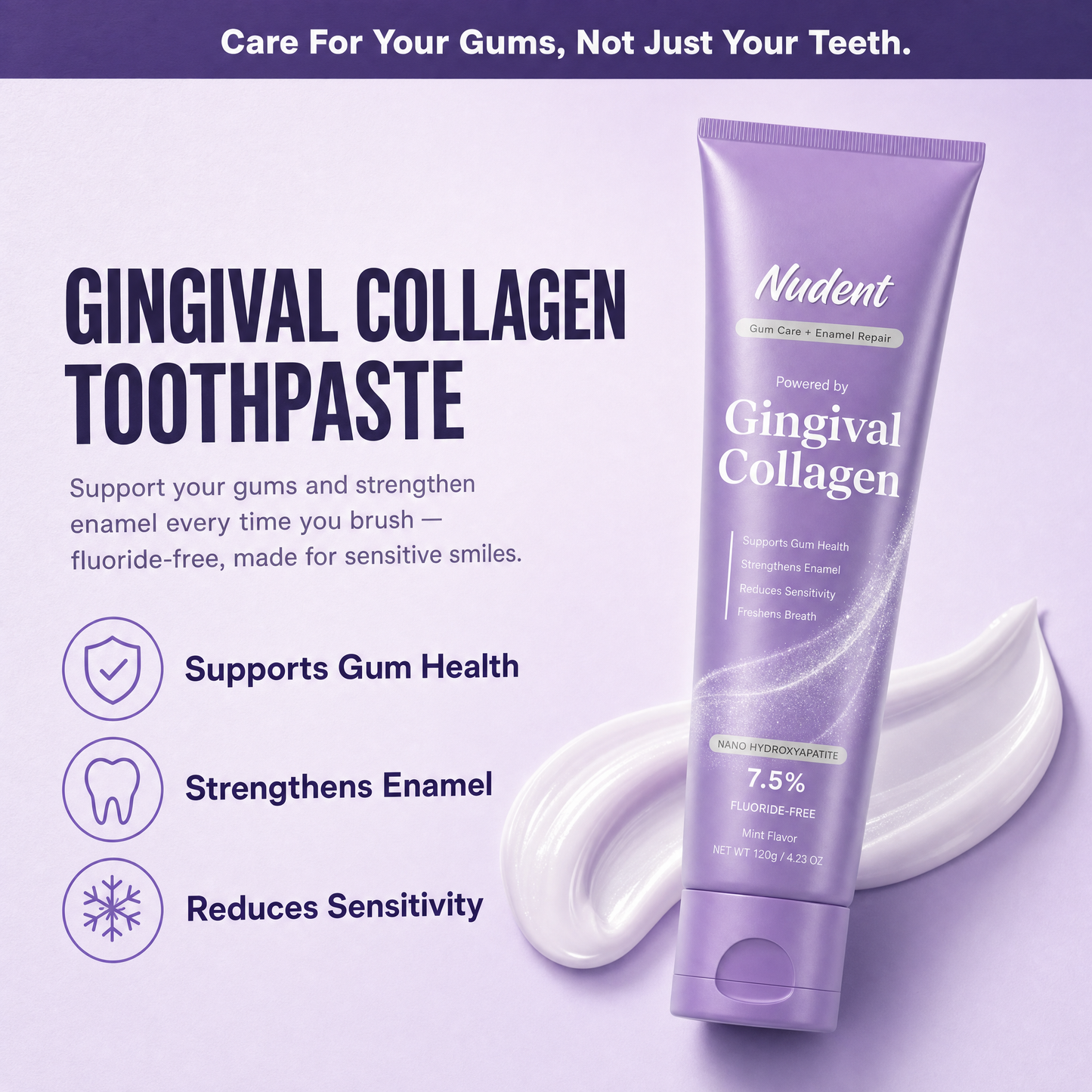 Gingival Collagen Toothpaste