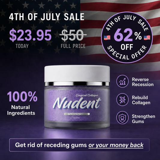 Nudent Gingival Maritime Collagen — Receding Gums & Tissue Regeneration