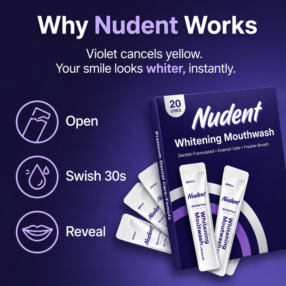 Nudent Brightening Mouthwash